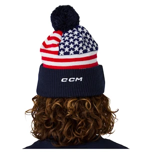 Czapka CCM  Flag Hood Team USA Navy