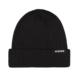 Czapka CCM Team Cuffed Beanie Black