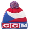 Czapka zimowa CCM  FLAG POM KNIT TEAM  CZECH Multiple Team Color