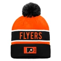 Czapka zimowa Fanatics  Authentic Pro Game & Train Cuffed Pom Knit Philadelphia Flyers