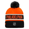 Czapka zimowa Fanatics  Authentic Pro Game & Train Cuffed Pom Knit Philadelphia Flyers