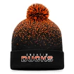 Czapka zimowa Fanatics Iconic Gradiant Iconic Gradiant Beanie Cuff with Pom Anaheim Ducks