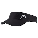 Damska czapka z daszkiem Head  Pro Player Women´s Visor Black