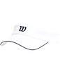Damska czapka z daszkiem Wilson  Classic Visor Bright White