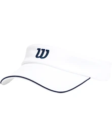 Damska czapka z daszkiem Wilson Classic Visor Bright White