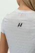 Damska koszulka Nebbia FIT Activewear T-shirt „Airy” z odblaskowym logo