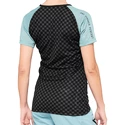 Damska koszulka rowerowa 100%  Airmatic Women's Jersey Seafoam Checkers