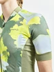 Damska koszulka rowerowa Craft ADV Endur Graphic tmavě zelený s modrou
