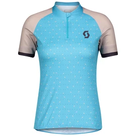 Damska koszulka rowerowa Scott Endurance 30 S/Sl Breeze Blue/Blush Pink
