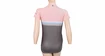 Damska koszulka rowerowa Sensor  Cyklo Summer Stripe Grey/Pink