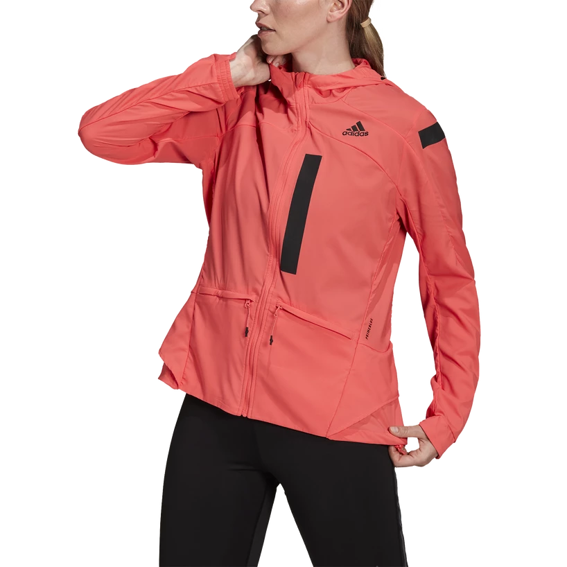 Damska kurtka adidas  Marathon Jacket Semi Turbo XS