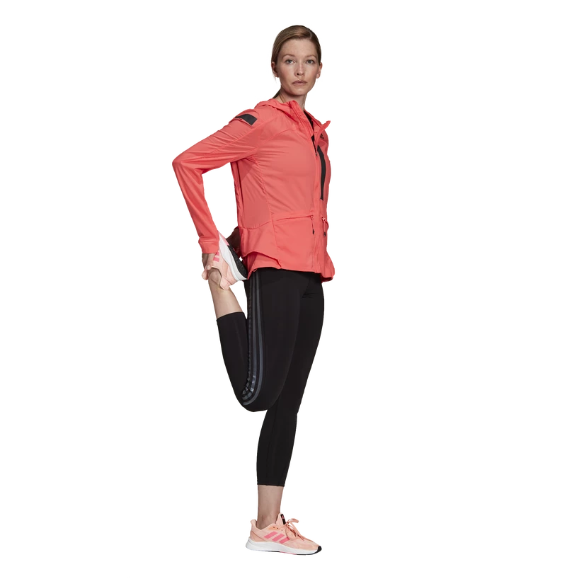 Damska kurtka adidas  Marathon Jacket Semi Turbo XS