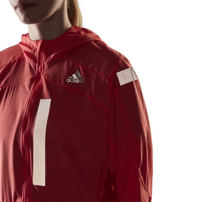 Damska kurtka adidas  Marathon Jacket Semi Turbo XS