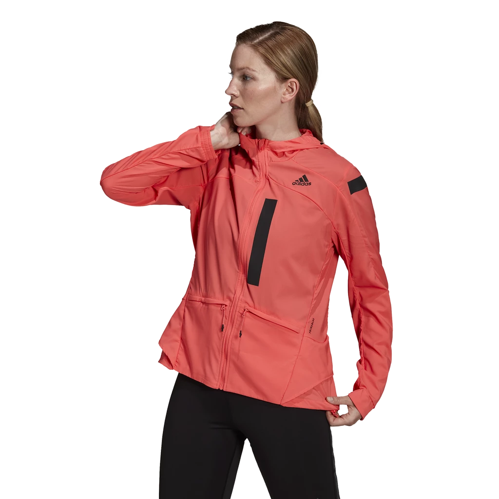 Damska kurtka adidas  Marathon Jacket Semi Turbo XS