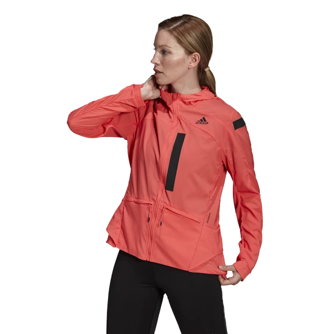 Damska kurtka adidas  Marathon Jacket Semi Turbo XS