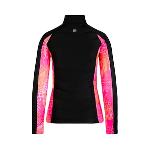 Damska kurtka BIDI BADU  Dania Tech Down Jacket Dark Grey/Pink