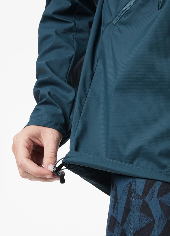 Damska kurtka Helly Hansen  Rapide Windbreaker Jacket Midnight Green XS
