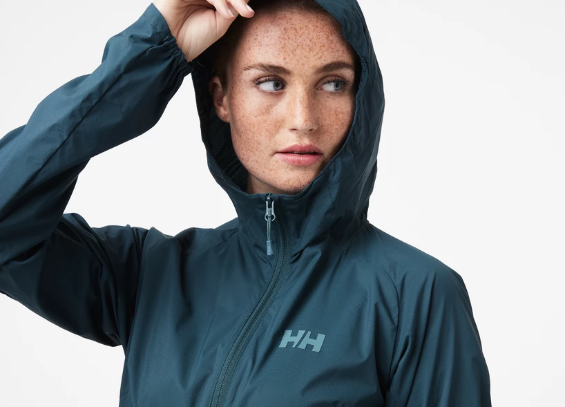 Damska kurtka Helly Hansen  Rapide Windbreaker Jacket Midnight Green XS