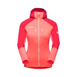 Damska kurtka Mammut Eiswand Advanced ML Hooded Jacket Barberry/Azalea