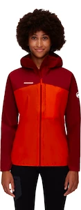 Damska kurtka Mammut  Kento Light HS Hooded Jacket Blood Red/Hot Red