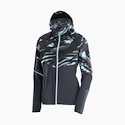 Damska kurtka Salomon  Agile FZ Hoodie Crystal Blue
