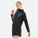 Damska kurtka Salomon  Bonatti Cross FZ Hoodie Jet Black/White