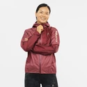 Damska kurtka Salomon  Bonatti Waterproof Jacket Earth Red/Cabernet