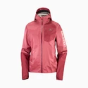 Damska kurtka Salomon  Bonatti Waterproof Jacket Earth Red/Cabernet
