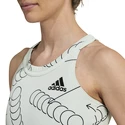 Damski podkoszulek adidas  Club Graphic Tank Linen Green