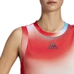 Damski podkoszulek adidas  Melbourne Printed Match Tank White/Red/Blue