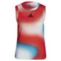 Damski podkoszulek adidas  Melbourne Printed Match Tank White/Red/Blue