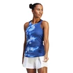 Damski podkoszulek adidas  Melbourne Tennis Y-Tank Top Multicolor/Blue