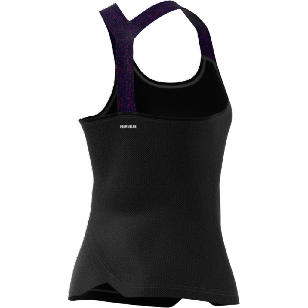 Damski podkoszulek adidas  Y-Tank Primeblue Black M