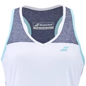 Damski podkoszulek Babolat  Play Tank Top Women White/Blue