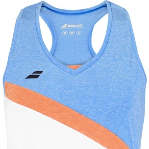 Damski podkoszulek Babolat  Play Tank Top Women White/Blue S