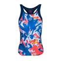 Damski podkoszulek BIDI BADU  Aluna Tech Tank Dark Blue/Neon Red