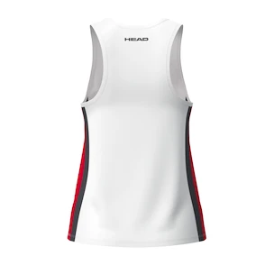 Damski podkoszulek Head  CLUB 25 TECH Tank Top Women Red/White