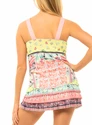 Damski podkoszulek Lucky in Love  Patch Me Tank w/Bra Melon