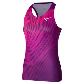 Damski podkoszulek Mizuno Charge Printed Tank Purple Magic