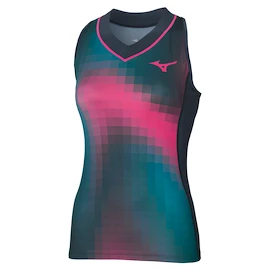 Damski podkoszulek Mizuno Frontier Tank W Midnight Navy