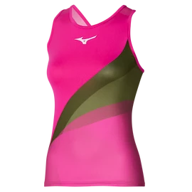 Damski podkoszulek Mizuno Release Printed Tank Pink Glo