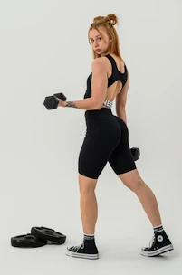 Damski podkoszulek Nebbia Barbell Therapy Gym Therapy Black S