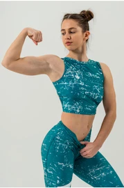 Damski podkoszulek Nebbia Barbell Therapy Rough Girl 617 green