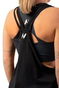 Damski podkoszulek Nebbia  Sleeveless Loose Cross Back Tank Top "Feeling Good" 419 Black