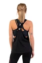 Damski podkoszulek Nebbia  Sleeveless Loose Cross Back Tank Top "Feeling Good" 419 Black