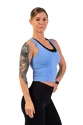 Damski podkoszulek Nebbia  Sporty Slim-Fit Crop Tank Top 422 light blue
