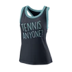 Damski podkoszulek Wilson  Tennis Anyone Tech Tank W India Ink