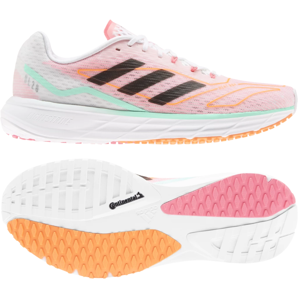 Damskie buty do biegania adidas SL 20.2 Summer Ready white/pink