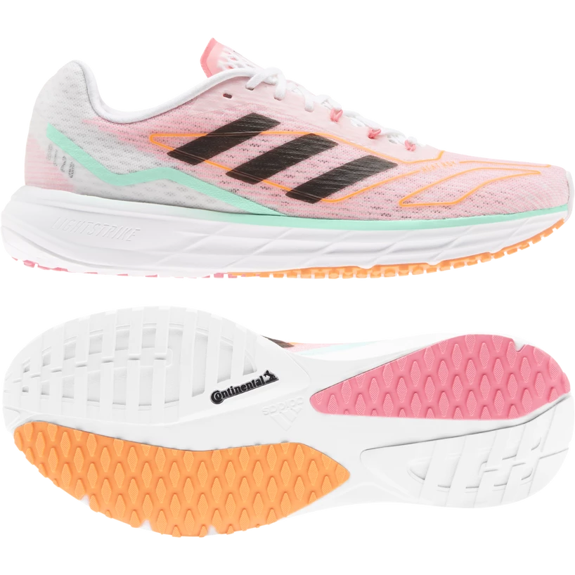 Damskie buty do biegania adidas SL 20.2 Summer Ready white/pink  UK 8