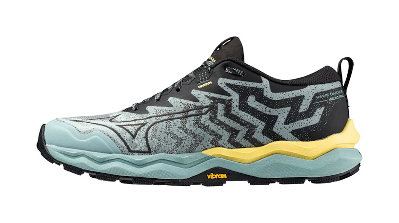 Damskie buty do biegania Mizuno  Wave Daichi 8 Aquifer/Black Oyster/Sunshine  UK 5,5